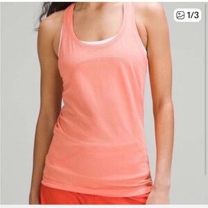 NWT lululemon athletica Coral Racerback Tank Top